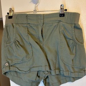 Carve designs cargo army green olive shorts